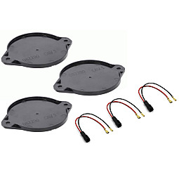 InCarTec SFKU-TSL05-065 Tesla 65mm Dashboard Speaker Upgrade Fitting Kit