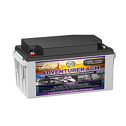 LEOCH LAGM-110LL - 12V 110Ah Low Height AGM Deep Cycle Leisure Battery LEOCH LAGM-110LL - 12V 110Ah Low Height AGM Deep Cycle Leisure Battery