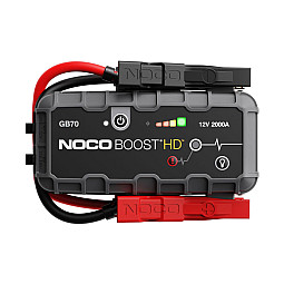 NOCO GB70 Boost HD 12V Portable Lithium-ion Battery Jump Starter 2000A NOCO GB70 Boost HD 12V Portable Lithium-ion Battery Jump Starter 2000A