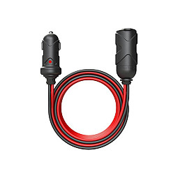 NOCO GC019 12V Plug Power Outlet With 12 Foot Extension Cable