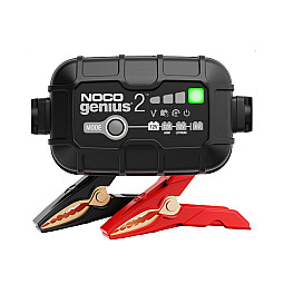 NOCO GENIUS2 Battery Maintainer + Battery Desulfator 6V/12V 2A Smart Trickle Battery Charger
