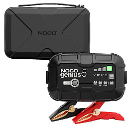NOCO GENIUS5 Smart Trickle Battery Charger With EVA Protective Case NOCO GENIUS5 Smart Trickle Battery Charger With EVA Protective Case