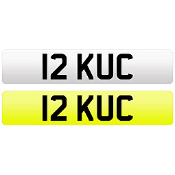 12 KUC Private Number Plate For Sale 12 KUC Private Number Plate For Sale