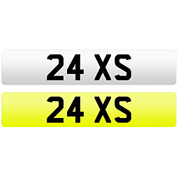 24 XS Private Number Plate For Sale 24 XS Private Number Plate For Sale