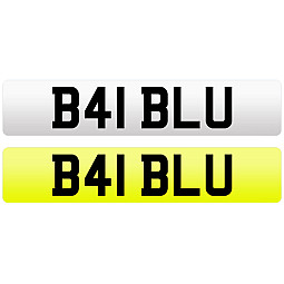 B41 BLU Private Number Plate For Sale B41 BLU Private Number Plate For Sale
