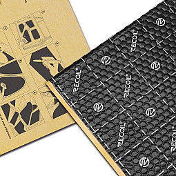 Recoil Multilayer (2 x DOOR Sheets) Car & Van Sound Deadening Sheets Recoil Multilayer (2 x DOOR Sheets) Car & Van Sound Deadening Sheets
