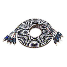 Recoil RCI417 Echo Series 17ft 4 Channel Twisted Pair OFC RCA Cable Recoil RCI417 Echo Series 17ft 4 Channel Twisted Pair OFC RCA Cable