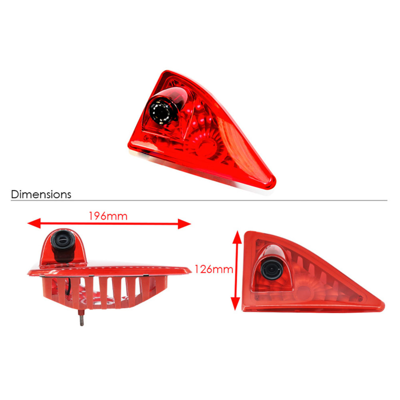 InCarTec CVCREN02 Nissan Interstar, NV400 Brake Light Reverse