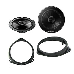Renault Trafic 2001> 6.3/4" 17cm Front Door Speaker Upgrade Car Kit Renault Trafic 2001> 6.3/4" 17cm Front Door Speaker Upgrade Car Kit