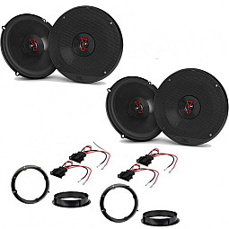 VW Golf MK7 2008-2011 JBL 6.5" Front and Rear Door Speaker Upgrade Kit