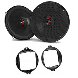 Audi A3, A4, TT JBL 6.5" Rear Side Shelf/Rear Door Coaxial Speaker Upgrade Kit