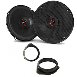 Audi A3 2003-2012 JBL 6.5" Front Door Coaxial Speaker Upgrade Kit