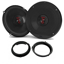 Ford Focus 2010-2018 JBL 6.5" Front Door Coaxial Speaker Upgrade Kit