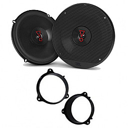Renault Kangoo 2012-2019 JBL 6.5" Front Door Coaxial Speaker Upgrade Kit Renault Kangoo 2012-2019 JBL 6.5" Front Door Coaxial Speaker Upgrade Kit