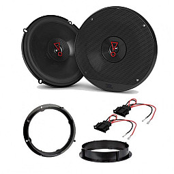 VW Golf 2008-2011 JBL 6.5" Front/Rear Door Coaxial Speaker Upgrade Kit