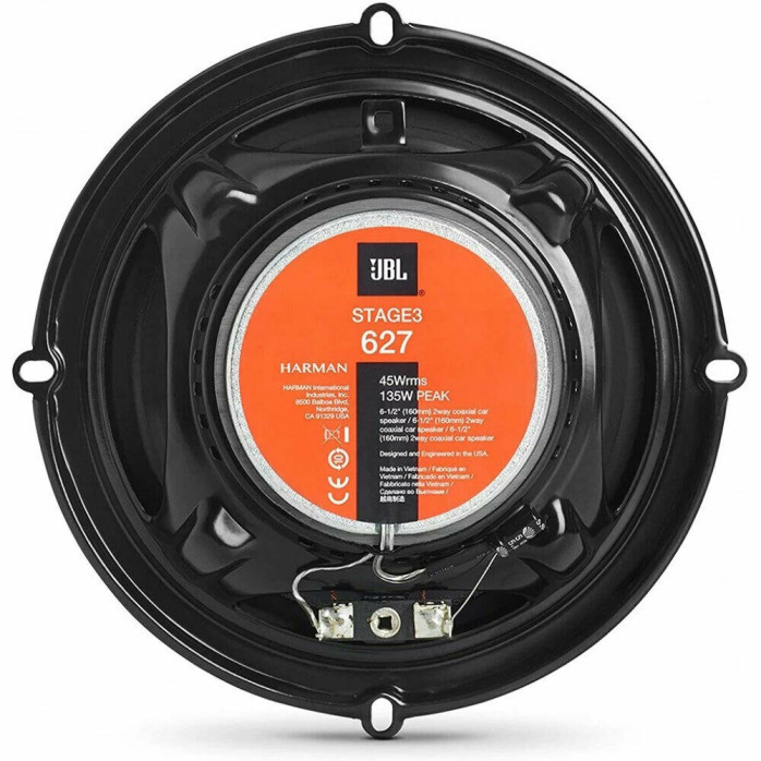 JBL STAGE3 627 + CT25SK01 + CT55-VW02 6.5" Speaker STAGE3 627 + CT25SK01 + CT55-VW02