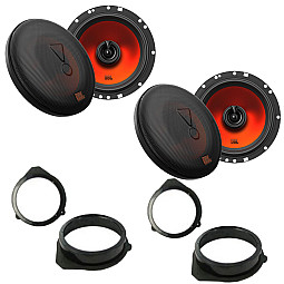 Audi A4 Avant 2001 - 2004 JBL 6.5" 2 Way Coaxial Car Front and Rear Door Speaker Upgrade Pack Audi A4 Avant 2001 - 2004 JBL 6.5" 2 Way Coaxial Car Front and Rear Door Speaker Upgrade Pack