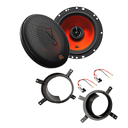 Volvo S60, V70, XC70 JBL 6.5" 2 Way Coaxial Car Front Door Speaker Upgrade Pack