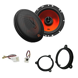 Dacia Logan 2012-2016  JBL 6.5" 2 Way Coaxial Car Front or Rear Door Speaker Upgrade Pack Dacia Logan 2012-2016  JBL 6.5" 2 Way Coaxial Car Front or Rear Door Speaker Upgrade Pack