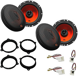 Nissan Micra K12 2003 - 2010 JBL 6.5" 2-Way Coaxial Car Front and Rear Door Speaker Upgrade Pack Nissan Micra K12 2003 - 2010 JBL 6.5" 2-Way Coaxial Car Front and Rear Door Speaker Upgrade Pack