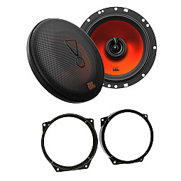 BMW 3 Series, Mini JBL 6.5" 2 Way Coaxial Car Front Door Speaker Upgrade Pack