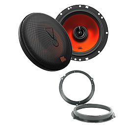 Ford Fiesta 2008-2017 JBL 6.5" 2 Way Coaxial Car Front or Rear Door Speaker Upgrade Pack