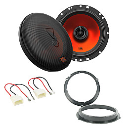 Ford Fiesta JBL 6.5" 2 Way Coaxial Car Front or Rear Door Speakers Upgrade Pack