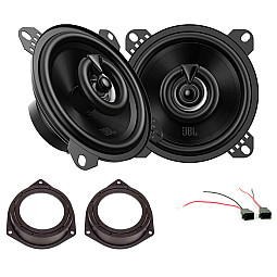 Vauxhall Corsa D 2006 - 2014 2 Door Or 3 Door 2 Way Coaxial Car Rear Speaker Upgrade Pack Vauxhall Corsa D 2006 - 2014 2 Door Or 3 Door 2 Way Coaxial Car Rear Speaker Upgrade Pack