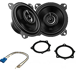 BMW 3, 5 Series, X1, X3, X5 JBL 4" 2 Way Coaxial Car Front or Rear Door Speaker Upgrade Pack