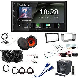 Vauxhall Corsa D (3 OR 5 DOOR) 2006 - 2014 Complete Wireless Carplay / Android Auto / Front + Rear Speakers / Subwoofer Kit Vauxhall Corsa D (3 OR 5 DOOR) 2006 - 2014 Complete Wireless Carplay / Android Auto / Front + Rear Speakers / Subwoofer Kit