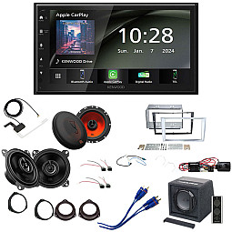 Vauxhall Corsa D (3 OR 5 DOOR) 2006 - 2014 Complete Wireless Carplay / Android Auto / Front + Rear Speakers / Subwoofer Pack Vauxhall Corsa D (3 OR 5 DOOR) 2006 - 2014 Complete Wireless Carplay / Android Auto / Front + Rear Speakers / Subwoofer Pack