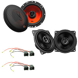 Peugeot 207 2006 - 2014 JBL 2 Way Coaxial Car Front and Rear Door Speakers Upgrade Pack