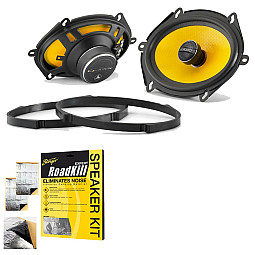 JL Audio C1-570X 5 x 7" / 6 x 8" 2-Way Car Coaxial Speaker System With Sound Deadening Sheet JL Audio C1-570X 5 x 7" / 6 x 8" 2-Way Car Coaxial Speaker System With Sound Deadening Sheet