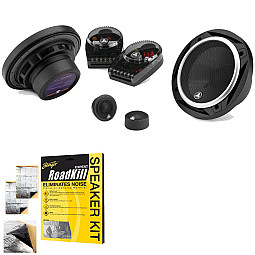 JL Audio C2-600 C2 Series 6" (15cm) 2-Way Car Component Speaker System - Pair With Sound Deadening Sheet JL Audio C2-600 C2 Series 6" (15cm) 2-Way Car Component Speaker System - Pair With Sound Deadening Sheet