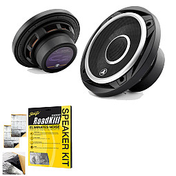 JL Audio C2-600x C2 Series 6" (15cm) 2-Way Car Door Coaxial Speaker System 60W RMS Pair With Sound Deadening Sheet JL Audio C2-600x C2 Series 6" (15cm) 2-Way Car Door Coaxial Speaker System 60W RMS Pair With Sound Deadening Sheet