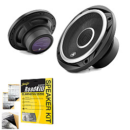 JL Audio C2-650x Evolution C2 Series 6.5" (17cm) 2-Way Car Coaxial Speaker System With Sound Deadening Sheet