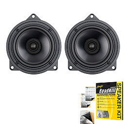 JVC CS-J520X 13cm 2-Way Speakers + BMW E36 3 Series Compact Installation Kit