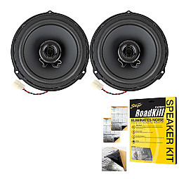 Phoenix Gold ZDSKD2 6.5″ (165mm) 2-Way Coaxial Car Speaker For Dacia With Sound Proofing Deadening Sheet Phoenix Gold ZDSKD2 6.5″ (165mm) 2-Way Coaxial Car Speaker For Dacia With Sound Proofing Deadening Sheet