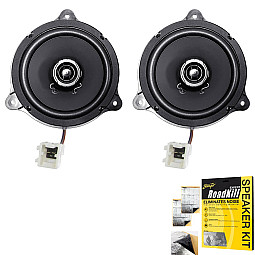 Phoenix Gold ZDSKN2 6.5″ (165mm) 2-Way Coaxial Car Speaker Upgrade Kit For Dacia With Sound Proofing Deadening Sheet Phoenix Gold ZDSKN2 6.5″ (165mm) 2-Way Coaxial Car Speaker Upgrade Kit For Dacia With Sound Proofing Deadening Sheet