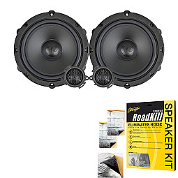Phoenix Gold ZDSKPSA2 6.5″ (165mm) 2-Way Component Car Front Door Speaker Kit For Citroen With Sound Deadening Sheet Phoenix Gold ZDSKPSA2 6.5″ (165mm) 2-Way Component Car Front Door Speaker Kit For Citroen With Sound Deadening Sheet
