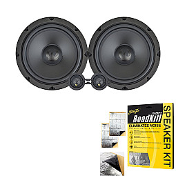 Phoenix Gold ZDSKSZ1 6.5″ (165mm) 2-Way Component Car Speaker For Suzuki With Sound Proofing Deadening Sheet Phoenix Gold ZDSKSZ1 6.5″ (165mm) 2-Way Component Car Speaker For Suzuki With Sound Proofing Deadening Sheet