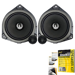 Phoenix Gold ZDST6CS 6.5” 2 Way 180W Speakers Upgrade Kit For Toyota With Sound Proofing Deadening Sheet Phoenix Gold ZDST6CS 6.5” 2 Way 180W Speakers Upgrade Kit For Toyota With Sound Proofing Deadening Sheet