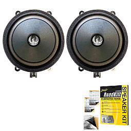 Phoenix Gold ZDSV6C Volvo Midbass 6.5" 100W Car Speakers With Sound Proofing Deadening Sheet Phoenix Gold ZDSV6C Volvo Midbass 6.5" 100W Car Speakers With Sound Proofing Deadening Sheet