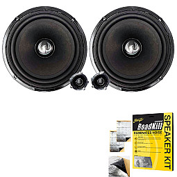 Phoenix Gold ZDSW6CS 6" 2-Way Component Car Speakers With Sound Proofing Deadening Sheet Phoenix Gold ZDSW6CS 6" 2-Way Component Car Speakers With Sound Proofing Deadening Sheet