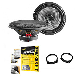 Alfa Romeo 147, 159 Focal 2 Way Front or Rear Door Car Speakers Upgrade Kit Alfa Romeo 147, 159 Focal 2 Way Front or Rear Door Car Speakers Upgrade Kit