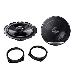 Alfa Romeo Pioneer Front or Rear Door 6.3/4" 17cm Coaxial Speaker Upgrade Kit