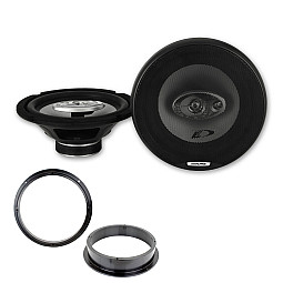 Audi A5 2009 - 2016 Alpine Front Door Car Speakers Upgrade Kit