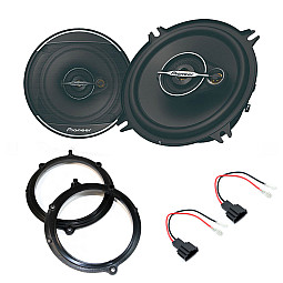 Audi A4 (1995-2001) Pioneer 5" 3 Way Coaxial Car Front Door Speakers Upgrade Pack Audi A4 (1995-2001) Pioneer 5" 3 Way Coaxial Car Front Door Speakers Upgrade Pack
