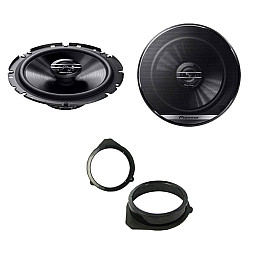 Audi A3 2003 - 2012 Pioneer 17cm Front Door Speaker Upgrade Kit Audi A3 2003 - 2012 Pioneer 17cm Front Door Speaker Upgrade Kit