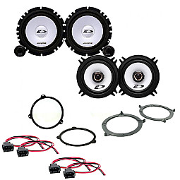 BMW 3 Series E46 1999 - 2005 Alpine Car Front Door and Rear Shelf Speakers Upgrade Kit BMW 3 Series E46 1999 - 2005 Alpine Car Front Door and Rear Shelf Speakers Upgrade Kit
